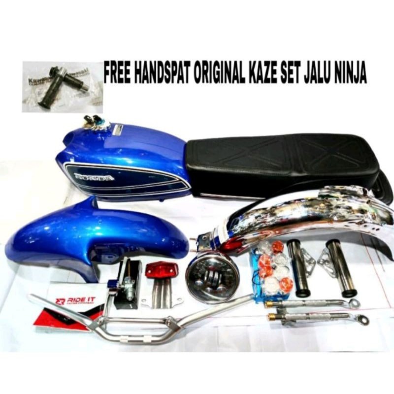 Paket body cb 100 125- Tangki CB - Jok CB - Stoplamp CB Body Set Komplit CB 125