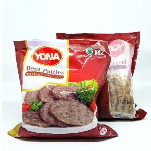 

Yona Beef Patties Daging Sapi 500gram