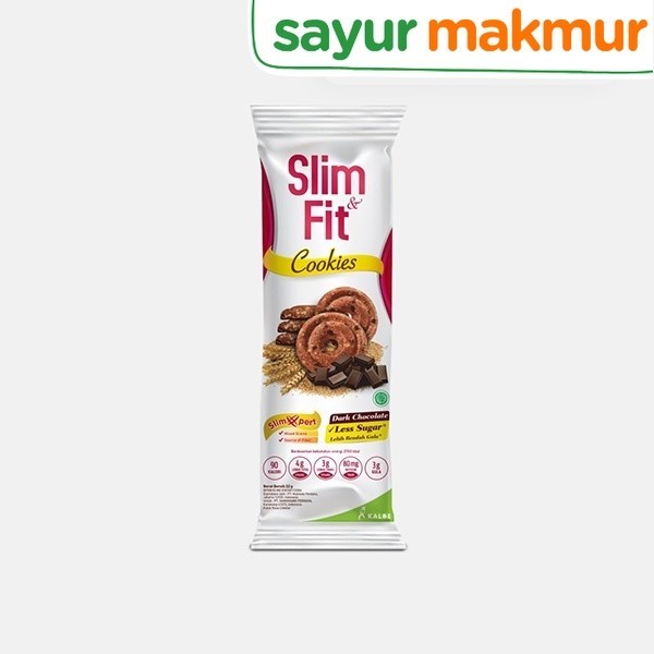 

Slim n Fit Cookies Dark Chocolate 22 gram Sayurmakmur