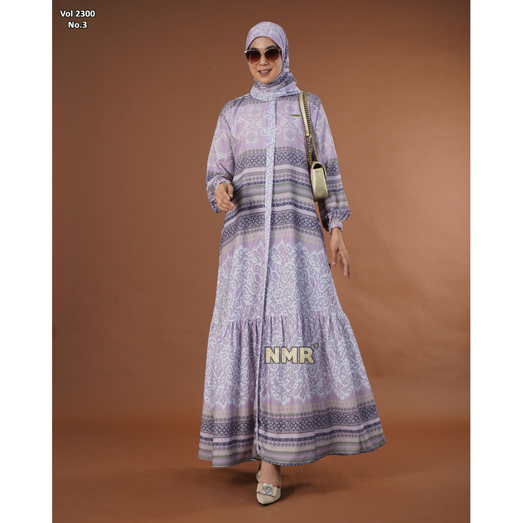 NMR Gamis Marbella Vol 2300-3 ( INC Hijab )