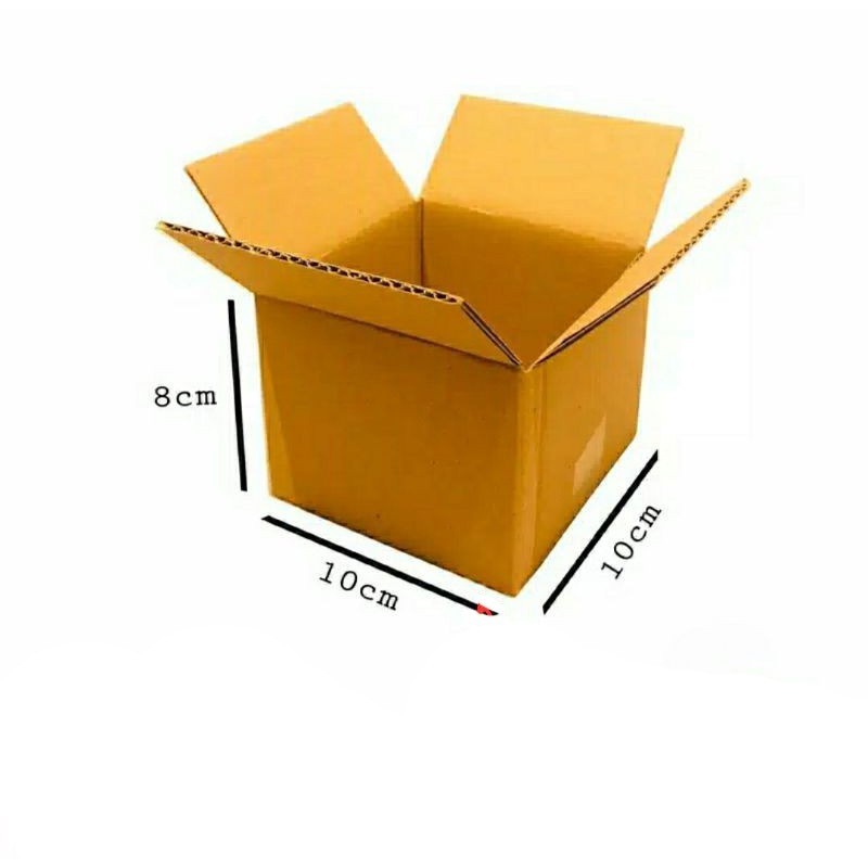 

Leeyla - Kardus Box Packaging Karton Polos 10x10x8 | 077