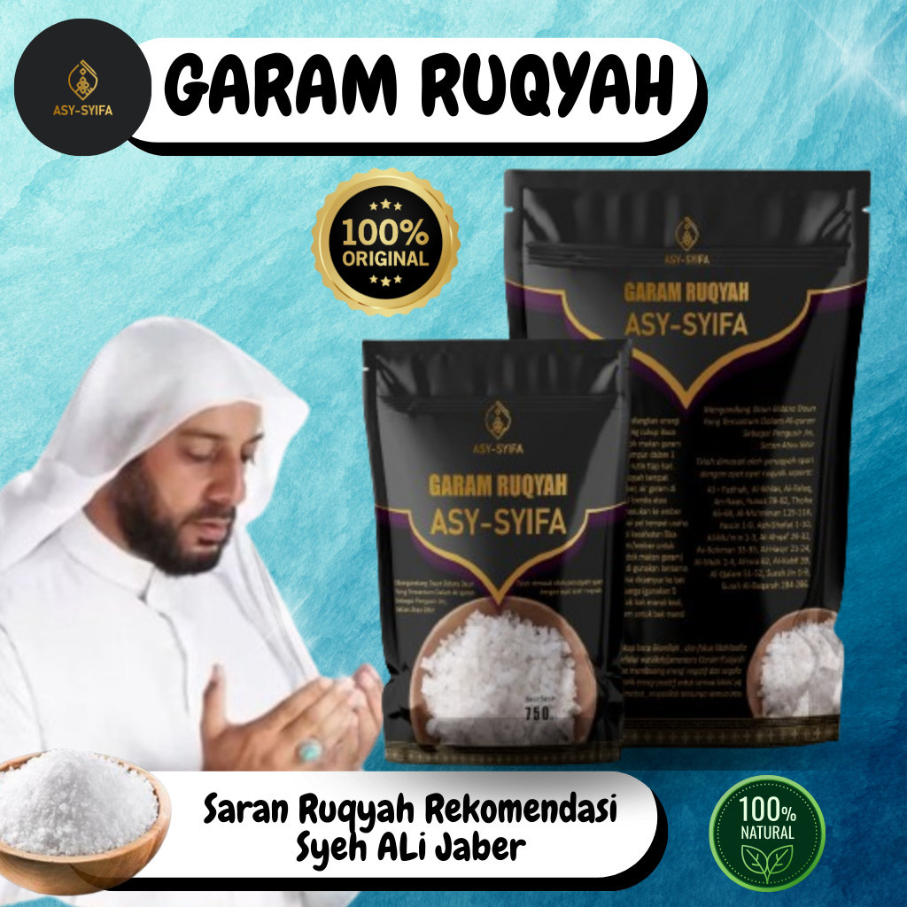 

Garam Ruqyah AsySyifa Original - Untuk Mengatasi Penyakit Non Medis