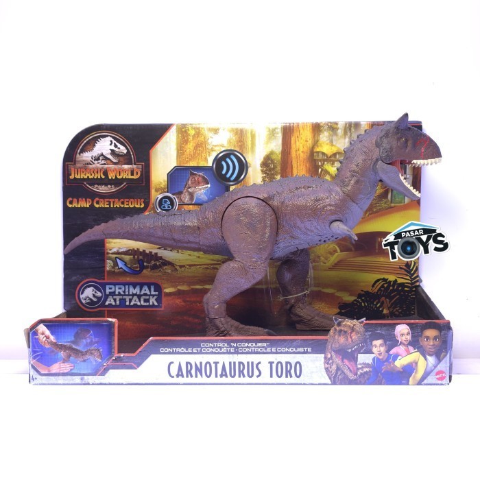 Jurassic World Camp Cretaceous Carnotaurus Toro Control n Conquer
