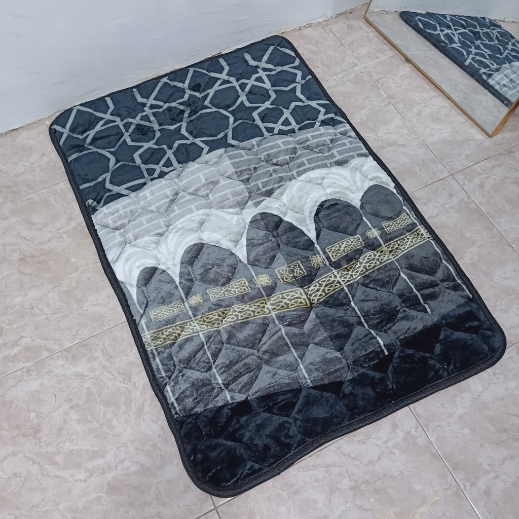 Sajadah Empuk Premium | Sajadah Sholat Tebal, Halus & Tidak Licin