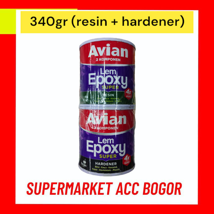 Lem Epoxy Avian Resin + Hardener