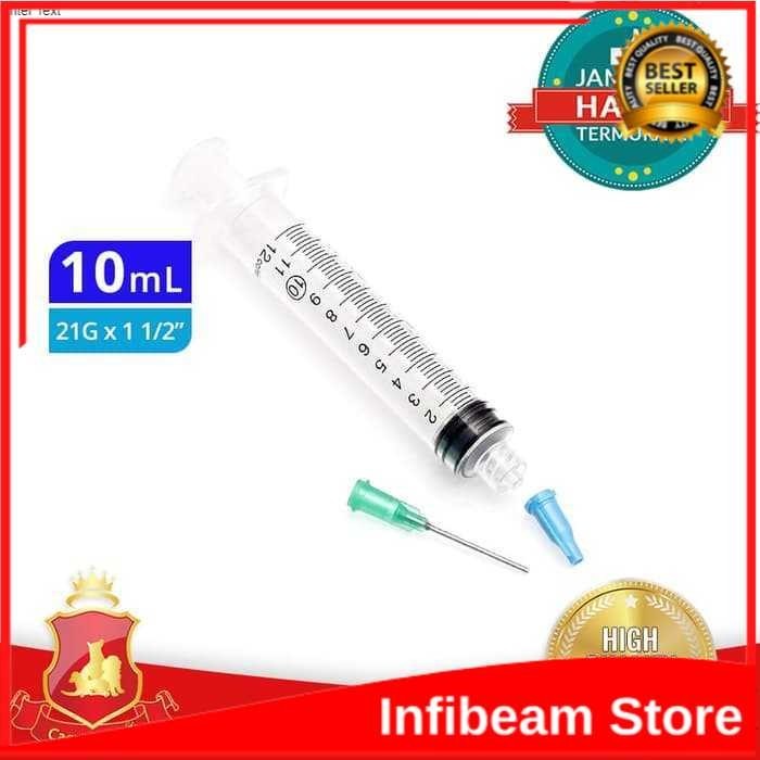 

Syringe 10ML - Spuit - Suntikan Hewan Anjing Kucing