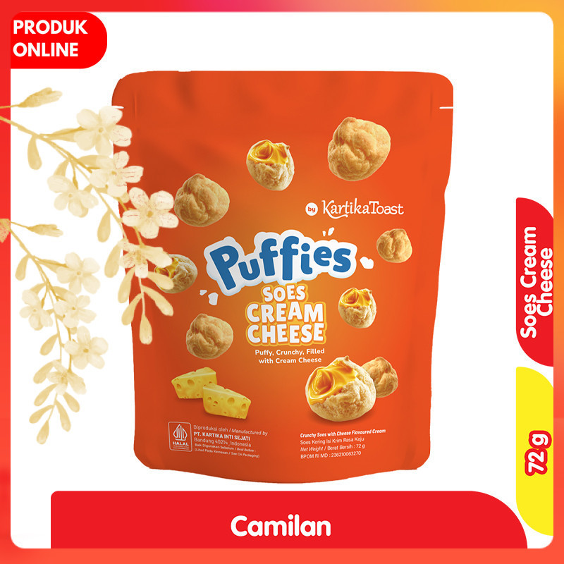 

Kartika Toast Soes Keju Krim Puffy 72 g