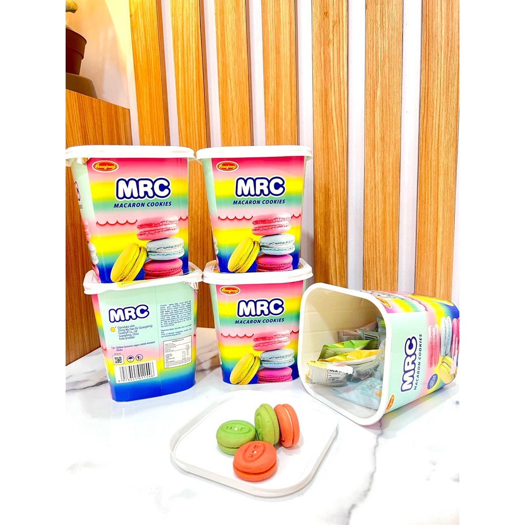 

GILANG GRPSIR-MRC macaron cookies toples isi 20 pcs/Cemilan enak RANJANI