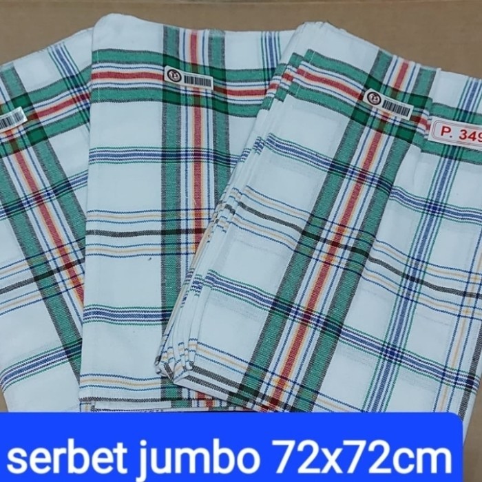 HSW- PF ABD3 KAIN LAP DAPUR PIRING SERBET JUMBO TEBAL TERMURAH .z