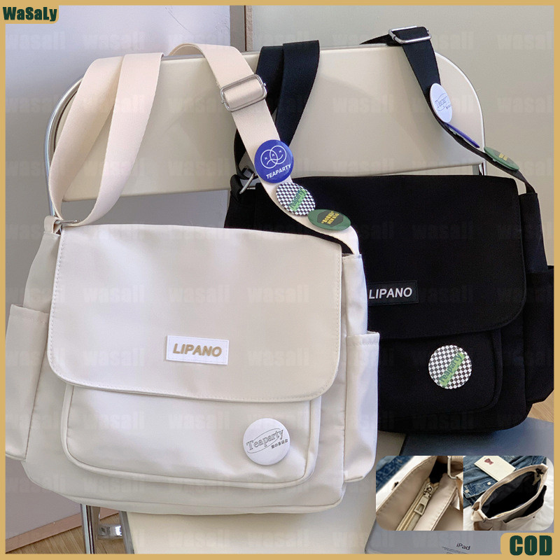 Tas Kanvas Berkapasitas Besar Tas Wanita Kanvas Selempang Tas Wanita Murah Tas Wanita Korean Style