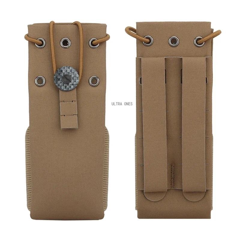 Tactical Molle Radio Walkie Talkie Pou Outdoor Multi Function Radio Bag for MPU5 AN / PRC-163 AN / P