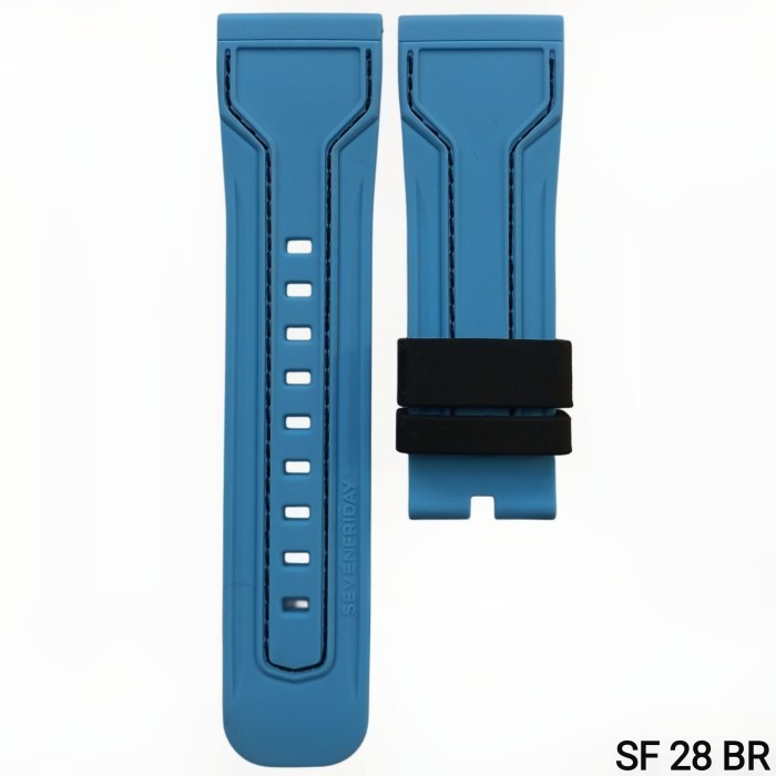 Tali Jam Tangan Seven Friday 28 MM Rubber Strap Seven Friday SF28 - SF 28 BR