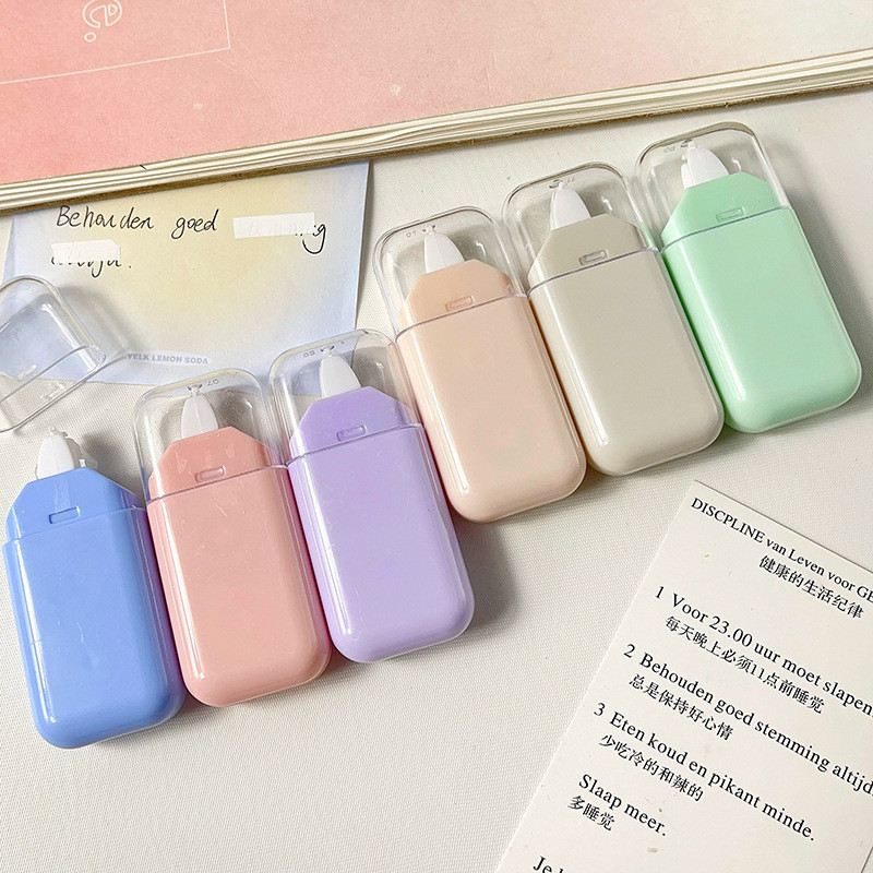 

correction tape 1 pack tip ex kertas students tipe-x diy aesthetic tipex roll 6m*6 pita penghapus kantor siswa pita koreksi tidak mudah putus For Student Back To School Office Stationery