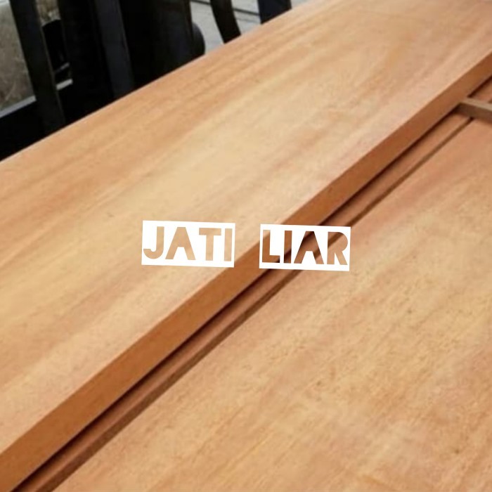

Papan kayu jati uk 120x25x3 GUFU Mebel Jepara