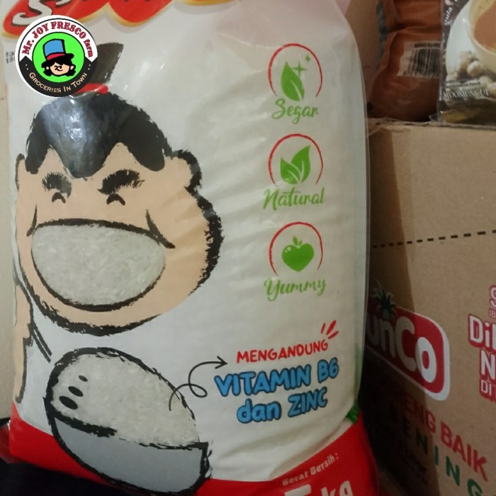 

SUMO 5Kg Original Beras Sumo Kemasan Merah 5 kg Beras Super Premium Rice Putih Pulen Gratis Ongkir