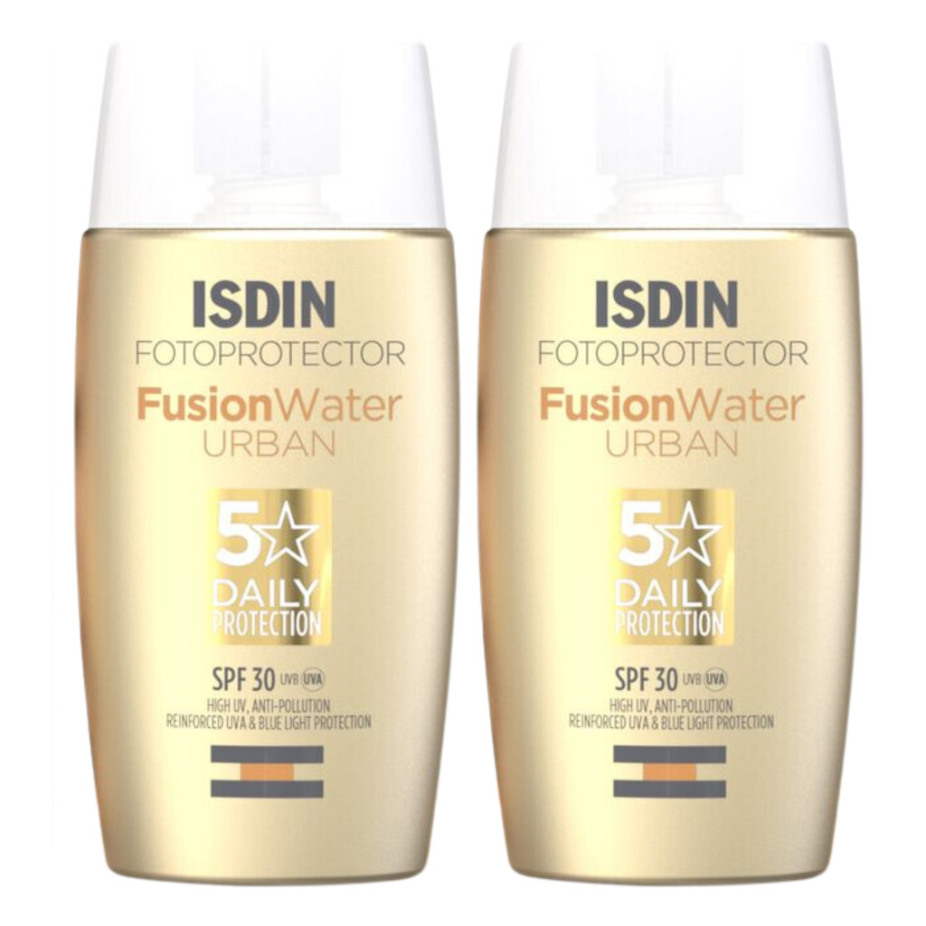 ISDIN BUNDLE 2PCS Fotoprotector ISDIN Fusion Water Urban SPF 30 50ml