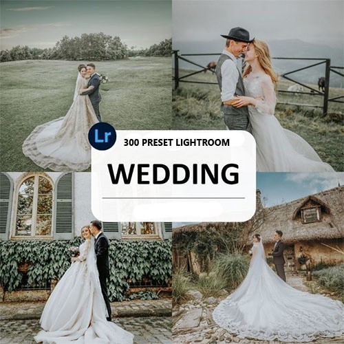 Preset Lightroom Premium Wedding Pack 300 Terbaik (Promo Terbatas)
