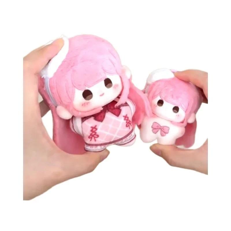 10cm Available Shining Nikki idol Pink  Yukata Stuffed Plushie Toy  Plush Doll Body Clothes Christma