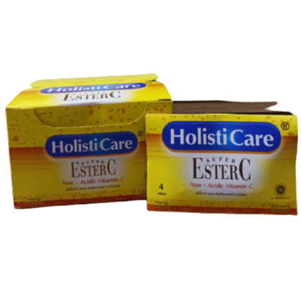 Holisticare Super Ester C Vitamin C isi 4 tablet - Pharma Mart