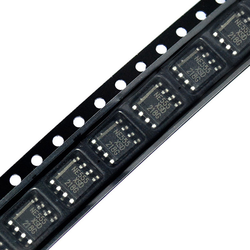 10PCS/LOT NEW Original NE555DR NE555D  Marking:NE555 IC OSC SGL TIMER 100KHZ 8-SOIC