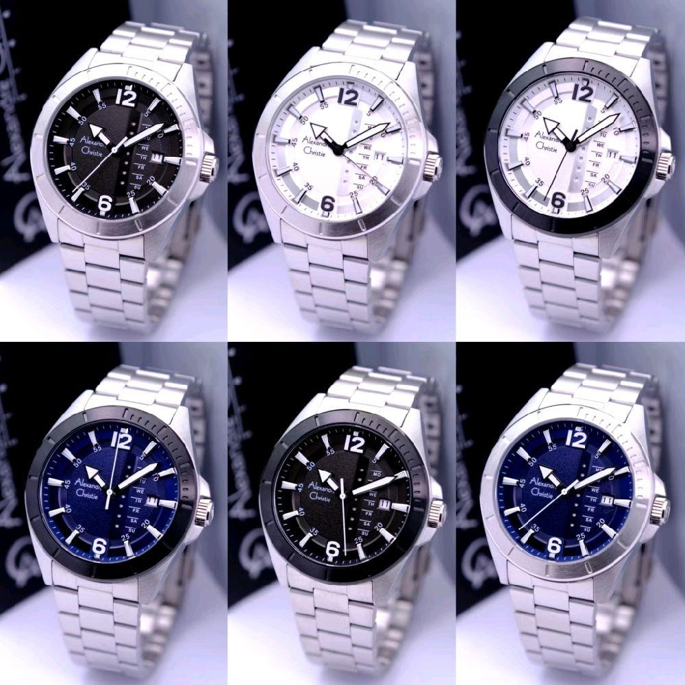 Jam Tangan Pria 6535 Alexandre Christie AC6535 AC 6535 Original
