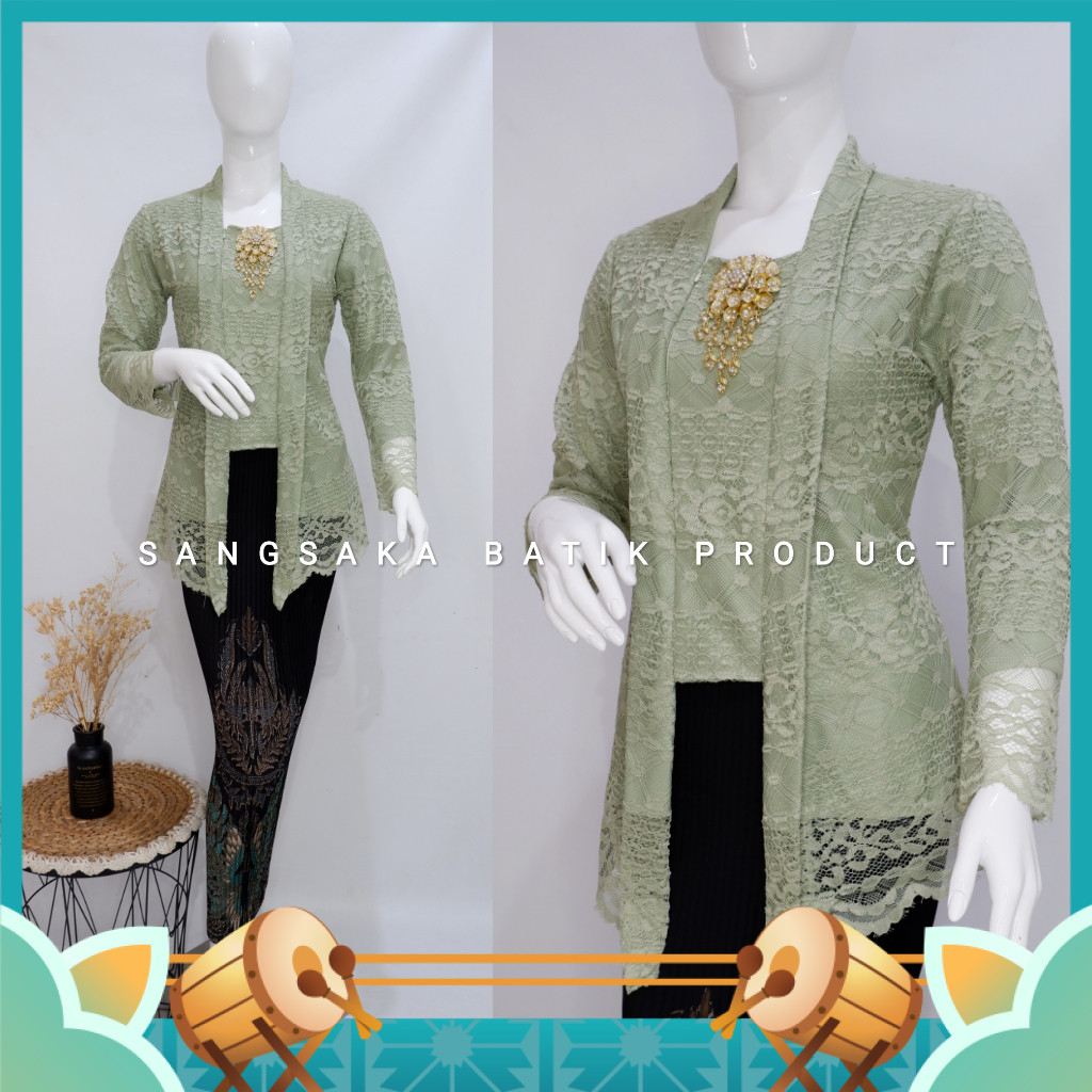 Kebaya Modern Murah Keren Cantik Kekinian / Kebaya Kutu Baru / Kebaya Tunik / Tunik Brokat / Kebaya 