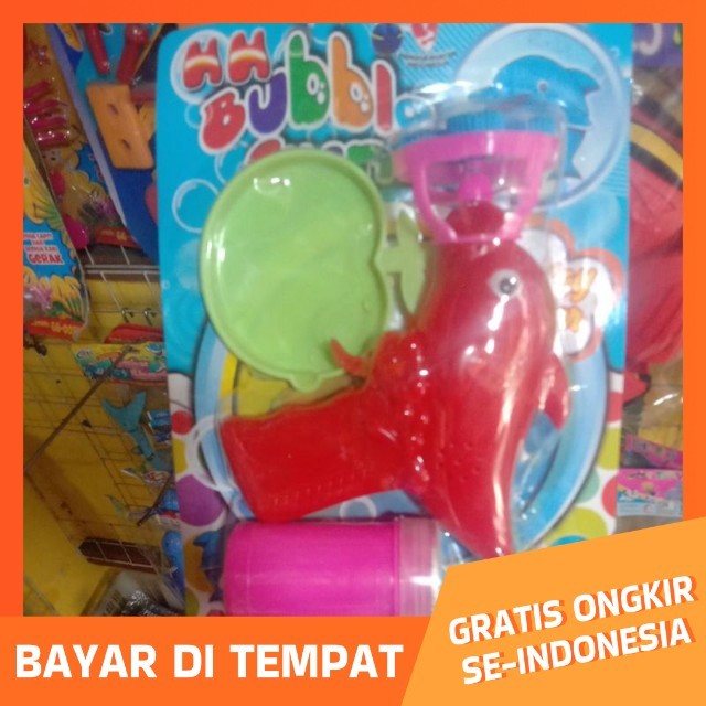 Mainan anak bubble gun