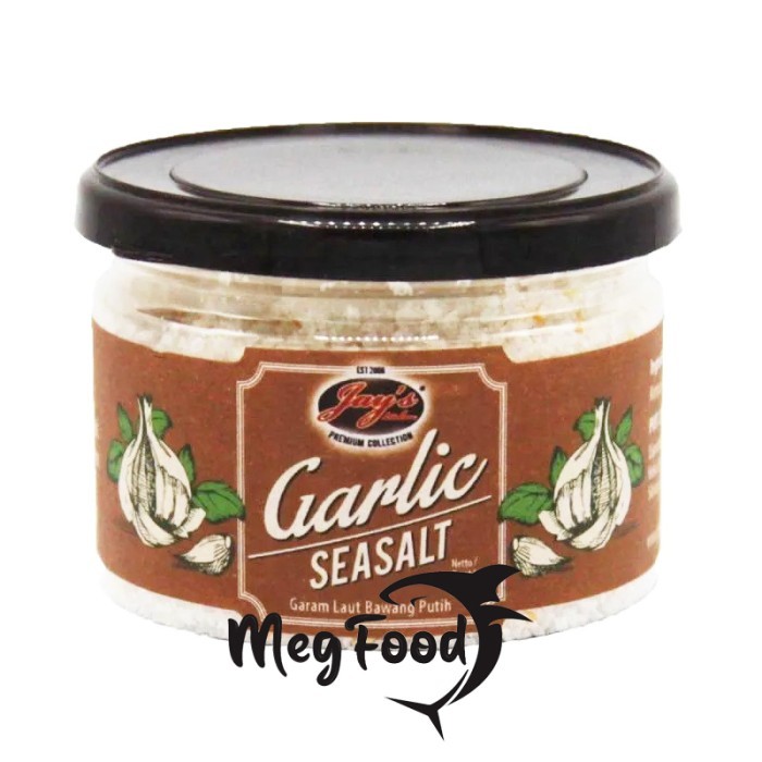 

Jays Garlic Sea Salt 120 Gram Garam Laut Bawang Putih