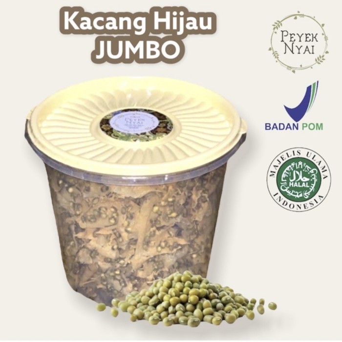 

Rempeyek Peyek Nyai Kacang Hijau (JUMBO)