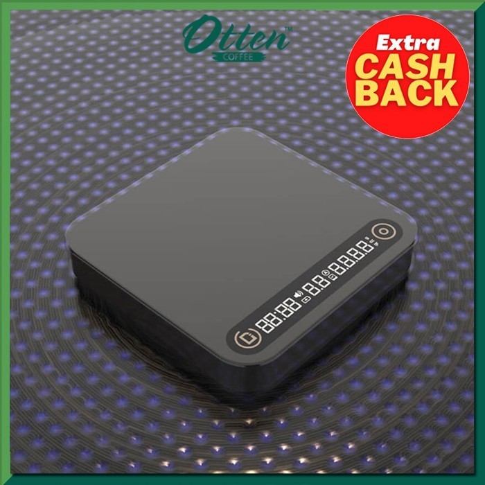 DiFluid - Microbalance Coffee Scale - Timbangan Kopi Digital (Black)