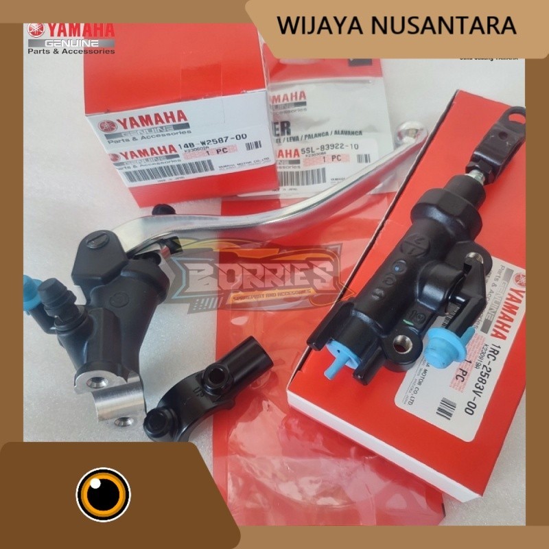 MASTER REM SET DEPAN BELAKANG BREMBO R1 R6 PNP RX KING NINJA R NINJA SS NINJA RR YAMAHA r15 NMAX ORI