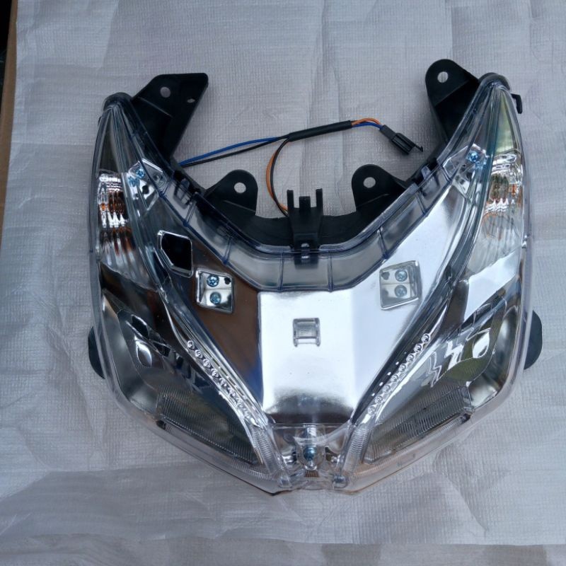 Mika kaca reflektor Lampu Depan Vario 110 Fi led