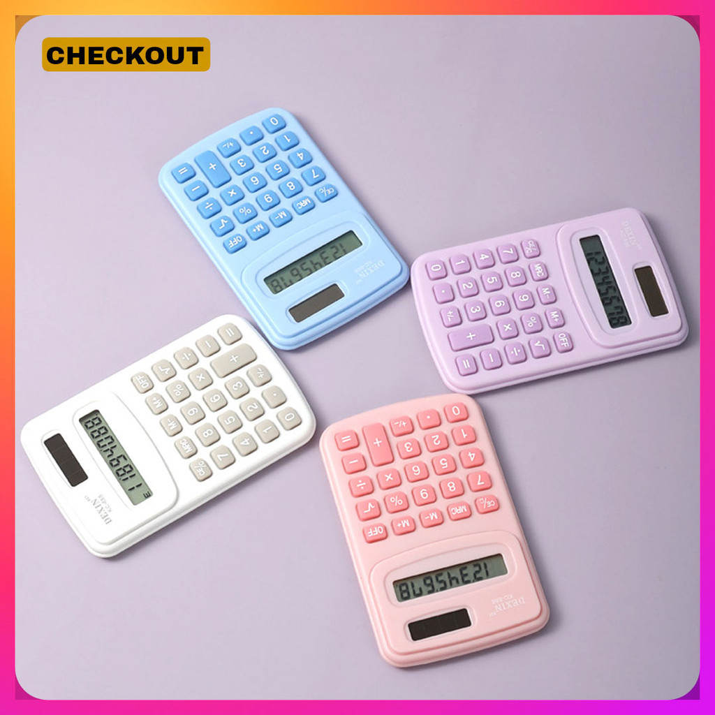 

ALINEA - KALKULATOR MINI 8 DIGIT BISA MASUK KANTONG SAKU / CALCULATOR MINI POCKET SIZED 8 DIGIT WARNA LUCU
