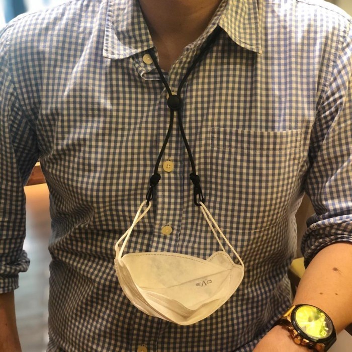 

PROMO!! -4264 Lanyard Masker Gantungan Tali Leher Cantelan Pengait