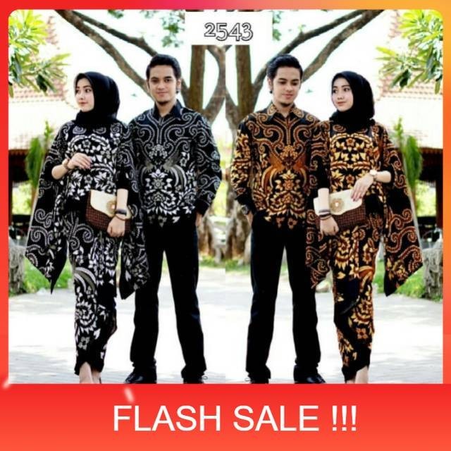 PROMO Batik Couple set Batwing Kusuma Gembul 2543