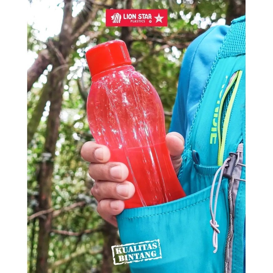 MICTON Lion Star Hydro Akvo Bottle / Bottle Minum Plastik Polos PP5