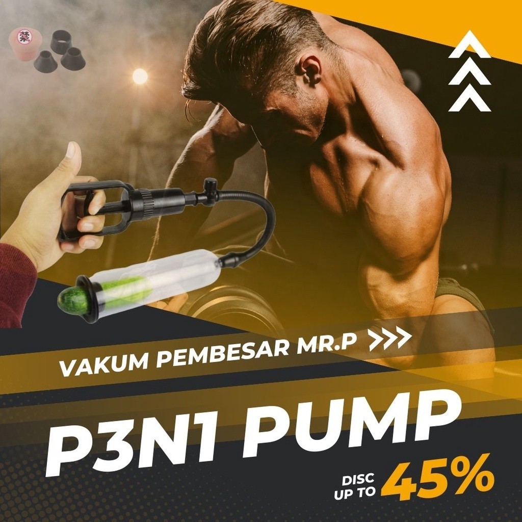 BEST SELLER HH 100% original lengkap alat memperbesar alat vital pria penambah ukuran pria olahraga mr_pfakum pump penis_fitness 9828