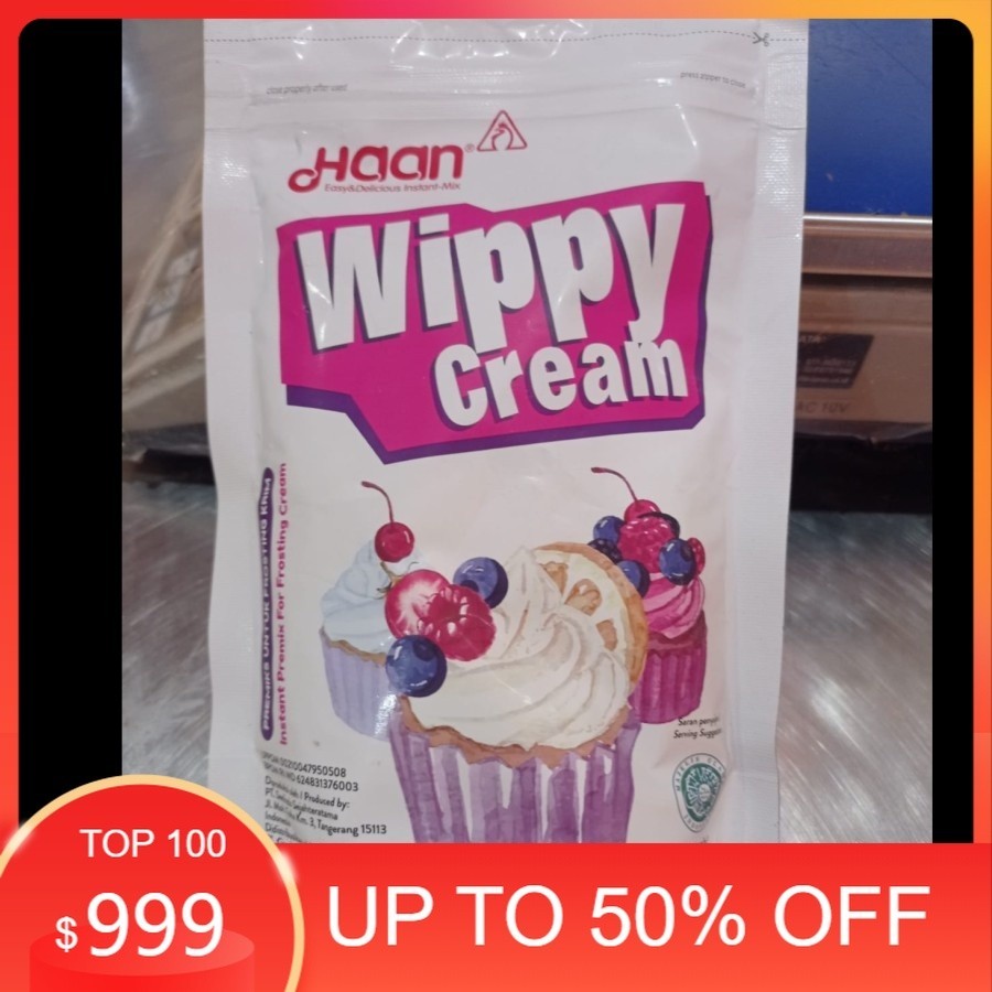 

Haan Wippy Cream POUCH - 200 GRAM