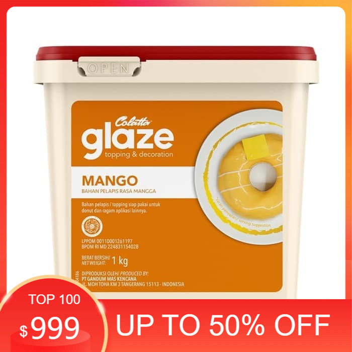 

Glaze Mango Colatta / Glaze Donut Mangga - REPACK