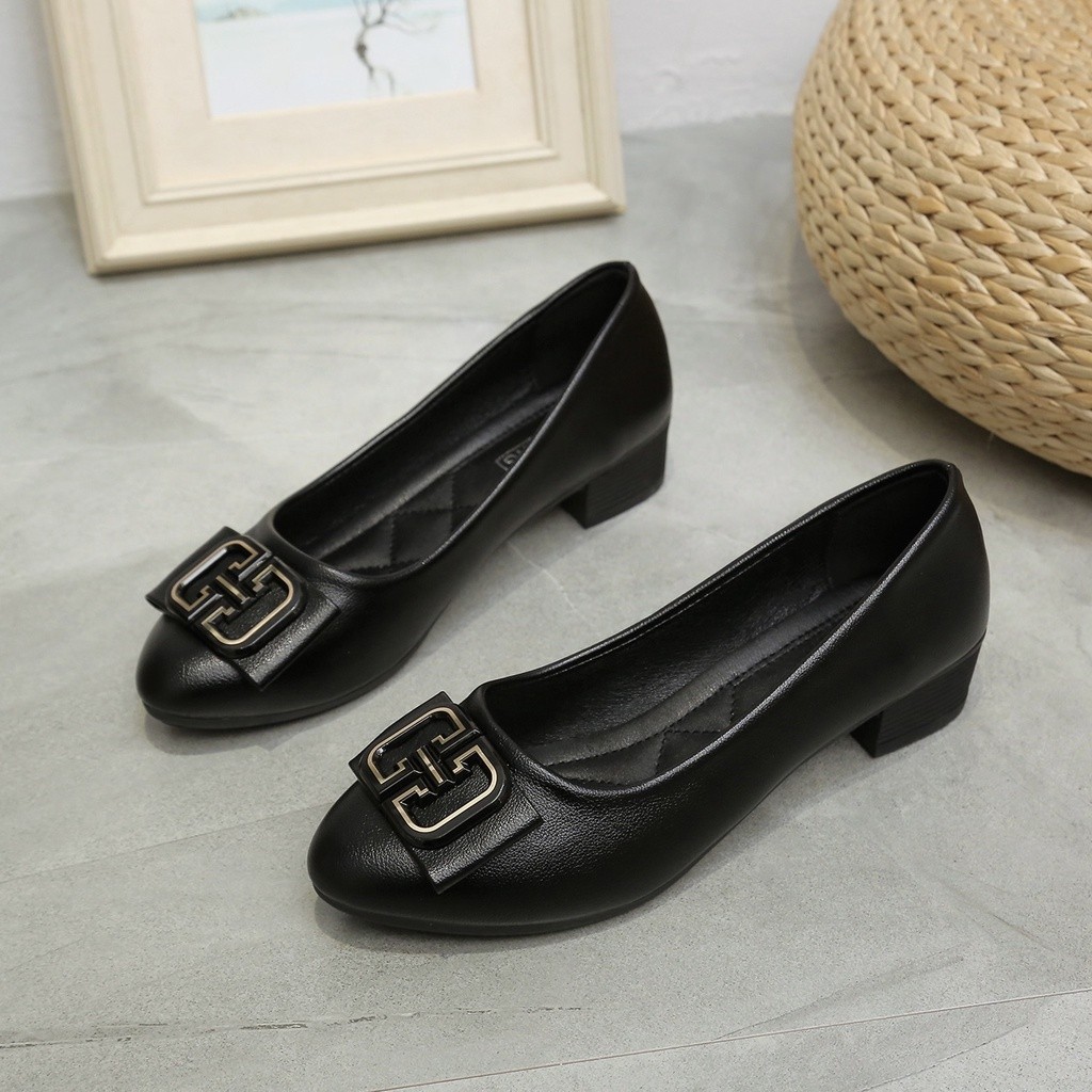 Gio Saverino JKT Gio Saverino Sepatu Wanita Wedges Sepatu Kerja Wanita Rachel