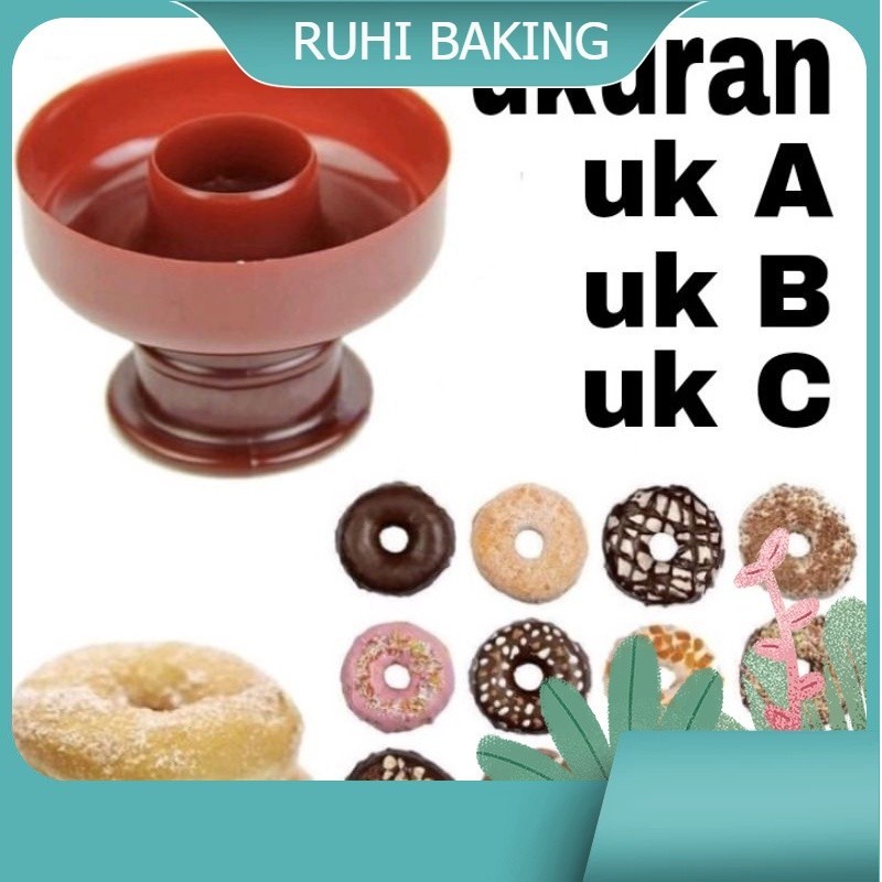 Cetakan Donat Bulat Plastik Termurah/Cetakan Donat Goreng Jco/