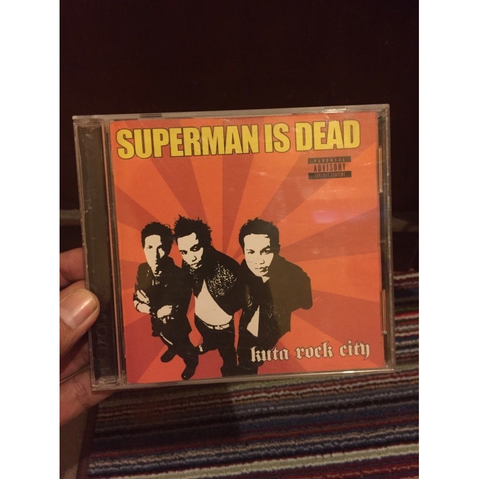 CD ORIGINAL SUPERMAN IS DEAD - KUTA ROCK CITY