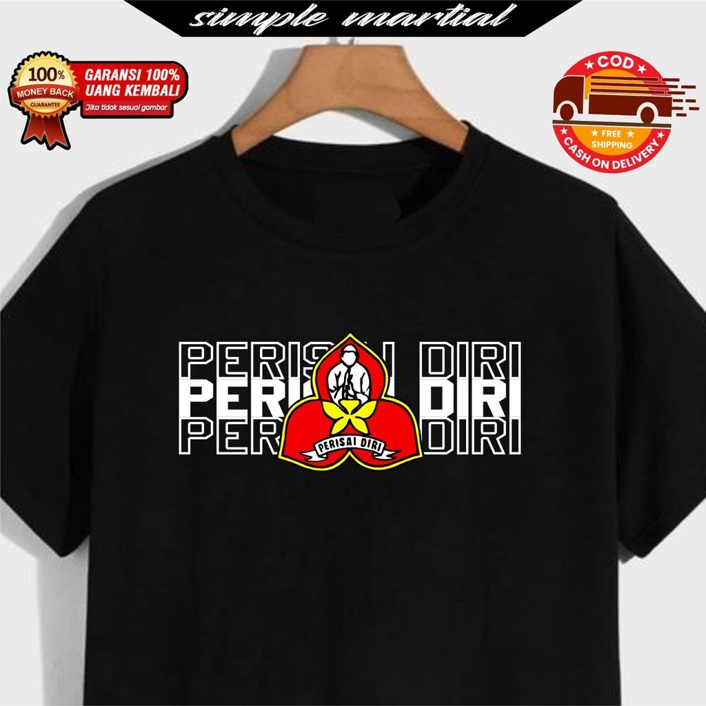Kaos Perisai Diri PERISAI SHADOW T-shirt Perisai Diri fighter 1955