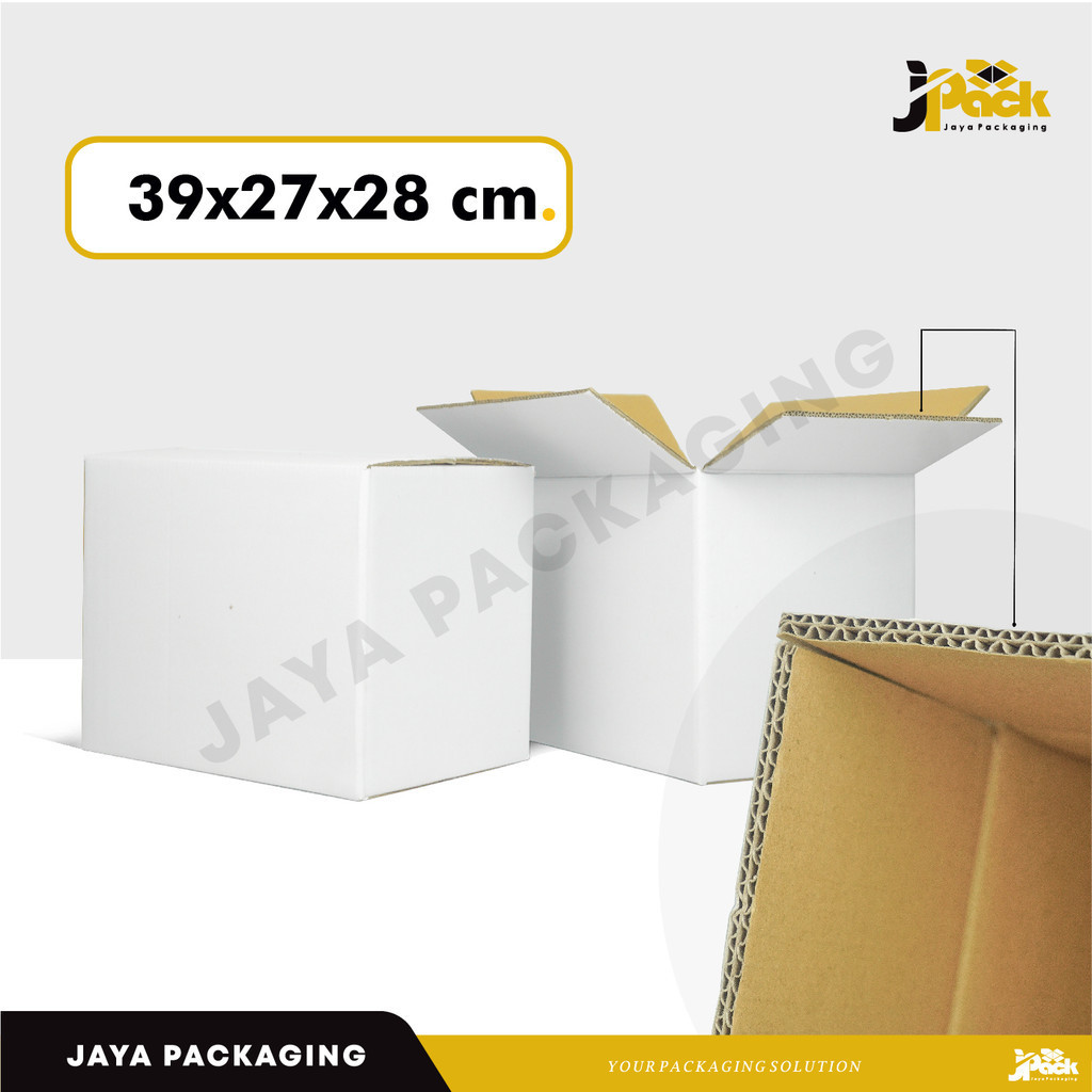 

Box 39X27X28 (BIZLINE OKAM) Double Wall Kardus/karton/paking/kemasan/Box Normal/normal/amdk/hampers/tinggi28