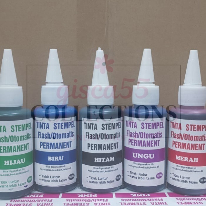 

TINTA STEMPEL FLASH OTOMATIS PERMANENT - Hitam