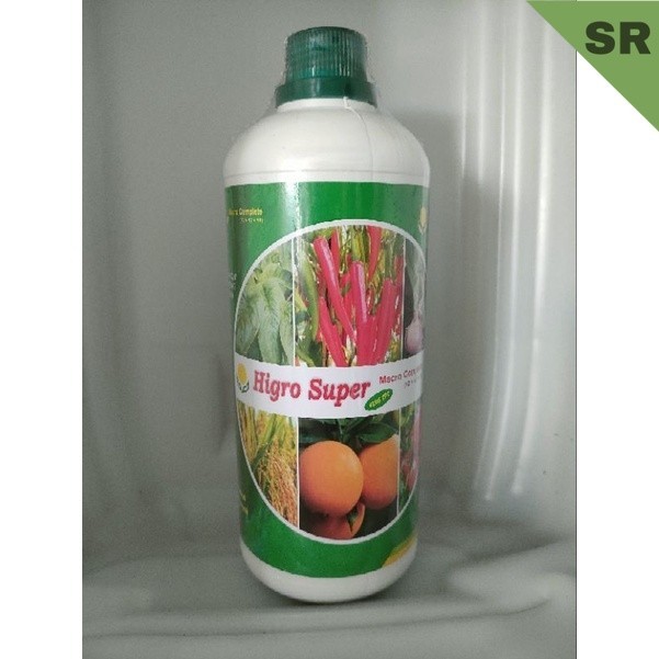 Pupuk daun Higro super + zpt + unsur hara mikro