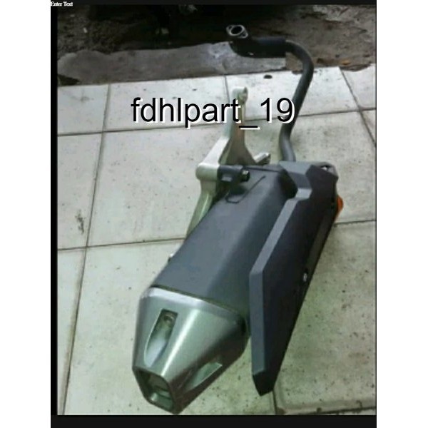 KENALPOT PLUS ARM HONDA VARIO ALL NEW 125 LED VARIO 150 LED ORIGINAL COPOTAN