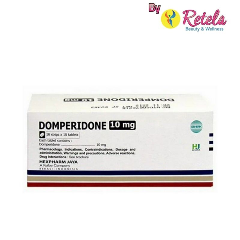 Domperidone 10mg 1 Strip 10 Tablet