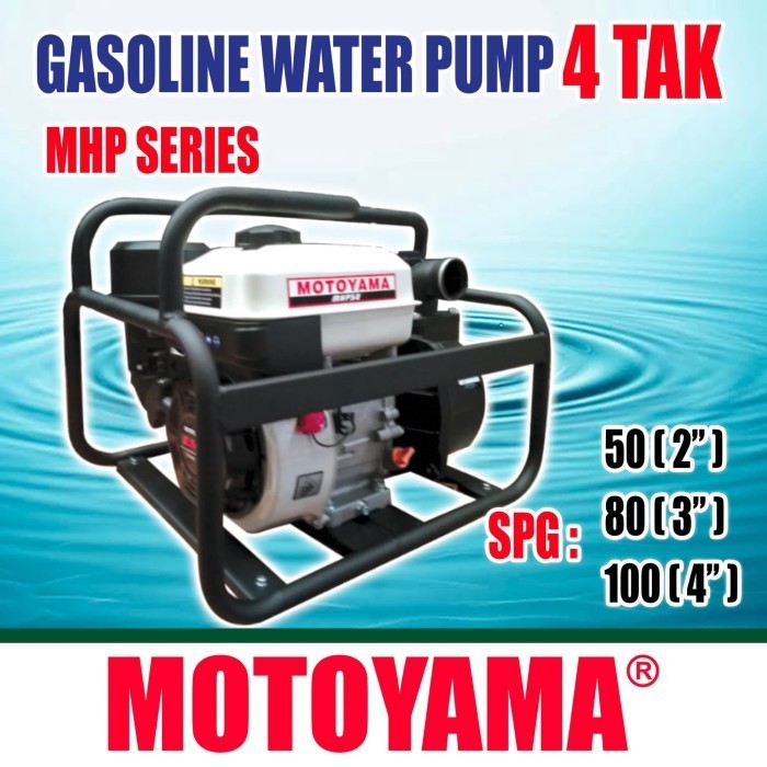 HOT PROMO MOTOYAMA MHP80 3 INCH POMPA AIR/POMPA ALKON/POMPA SAWAH/Pompa Irigasi