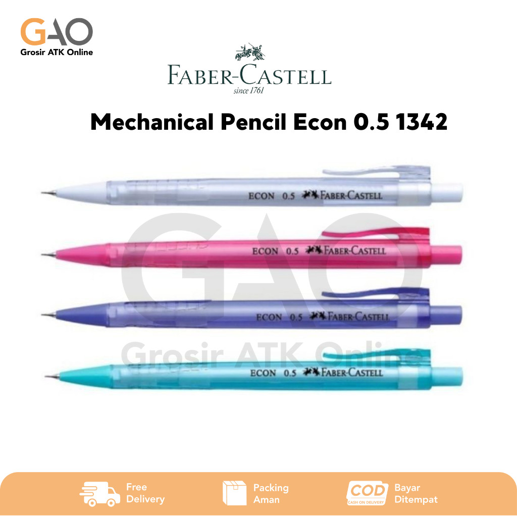 

Mechanical Pencil Econ 0.5 Faber-Castell 0.5mm 1342